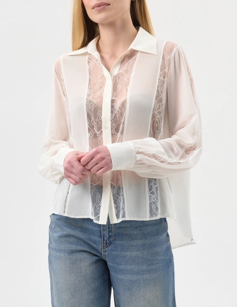 Kaos NT029-silk-panna-white фото-3
