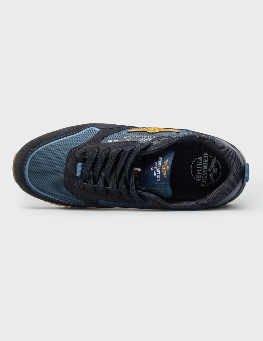 синие мужские Кроссовки Aeronautica Militare 3545_blue1 4913 грн