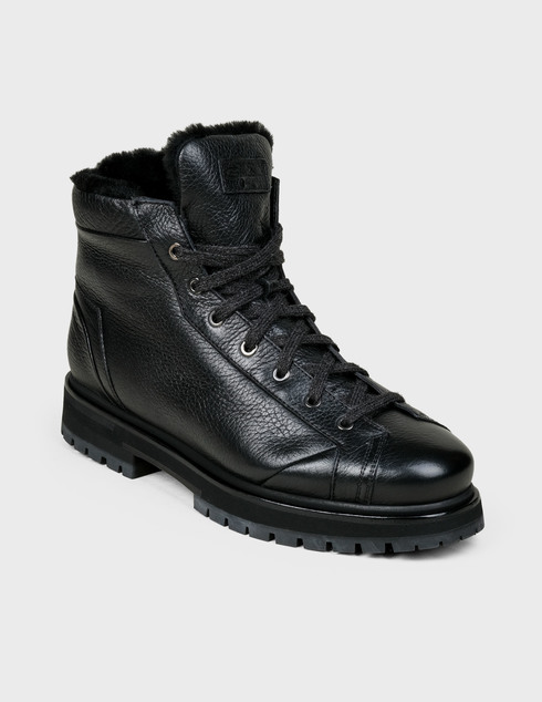 черные Ботинки Santoni Sant-MBSN20880NERHRLSN01-black