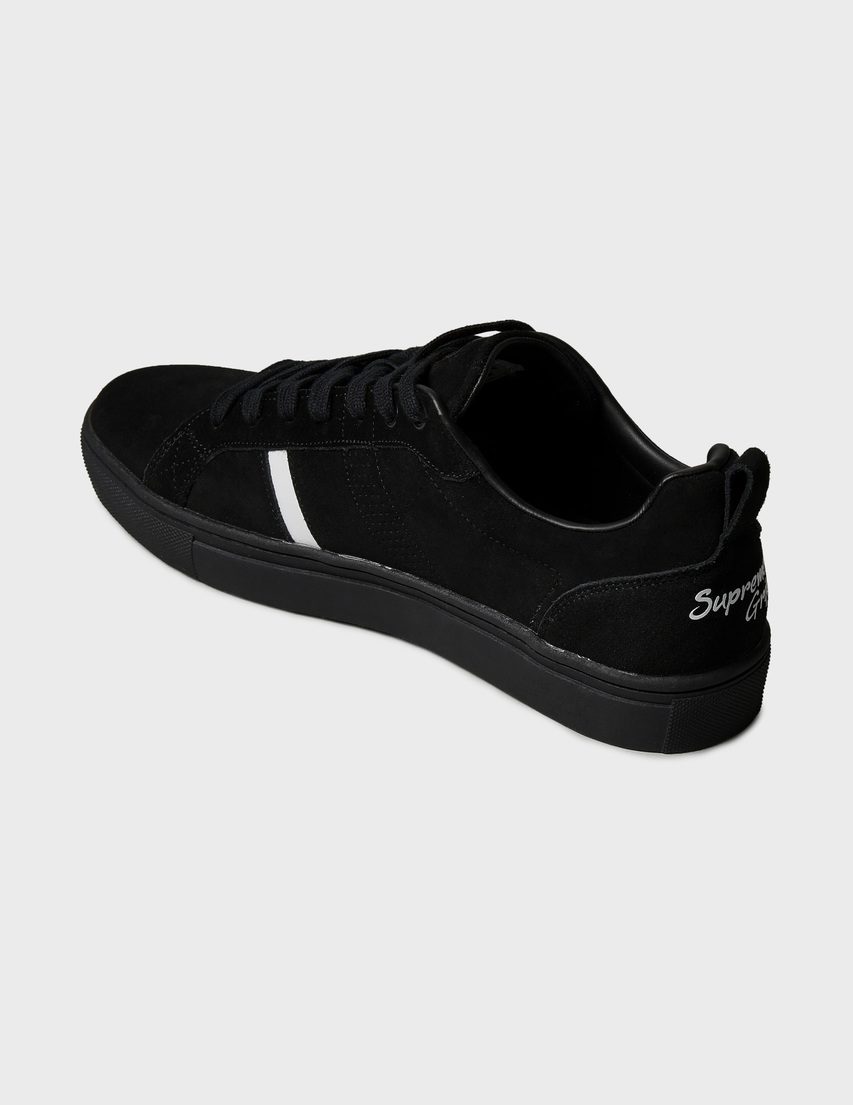 мужские черные Кеды Supreme Grip SUPR000-black - фото-2