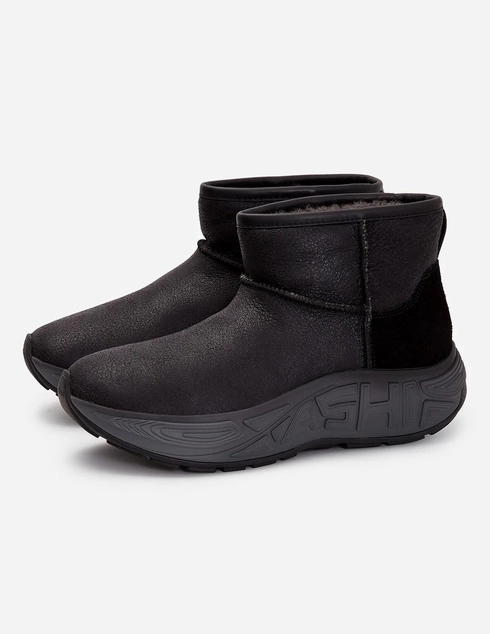 черные женские Угги Ash EVEREST_black 18113 грн