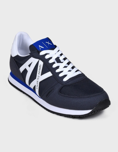 синие Кроссовки Armani Exchange XUX017-XV028-K487-blue