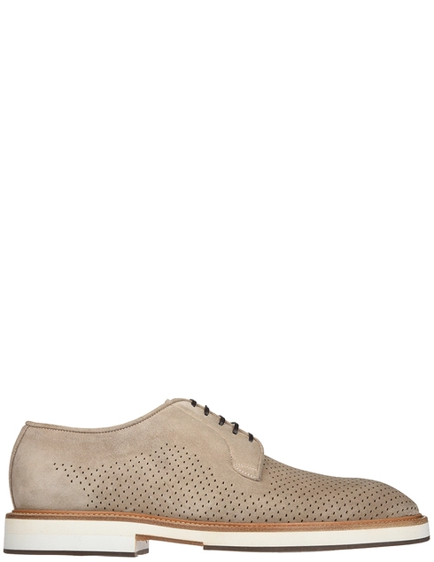 мужские бежевые замшевые Дерби Brecos S7521_beige - фото-5