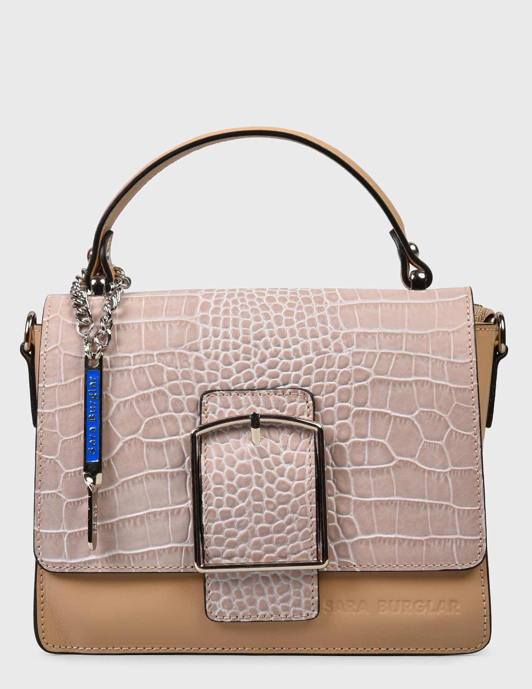 

Сумка, Бежевый;принт