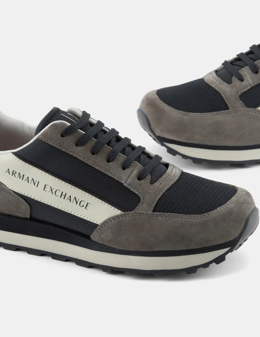 Кросівки Armani Exchange ms164_gray_188843 (Сірий) в інтернет