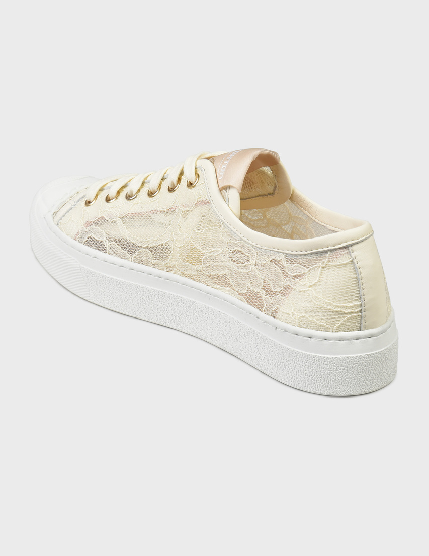 женские бежевые Кеды Stokton AGR-619_beige - фото-2