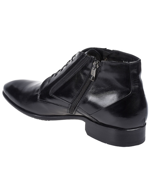 мужские черные Ботинки Mario Bruni 516-black - фото-2