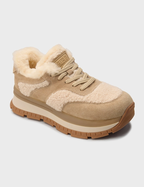 бежевые Кроссовки Loriblu 1801_beige