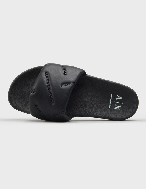 черные мужские Шлепанцы Armani Exchange XM002885AF25903-UC001_black 3832 грн