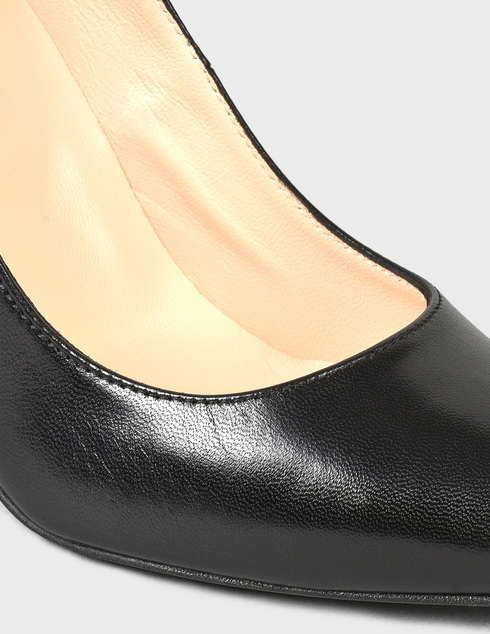 женские черные кожаные Туфли Nero Giardini 013500-black - фото-5
