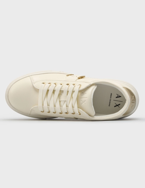 белые женские Кеды Armani Exchange XW002224-AF21429-MZ128_milk 11230 грн