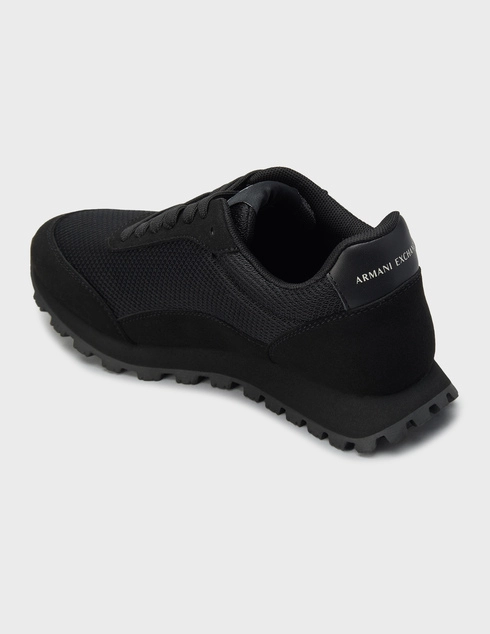 женские черные Кроссовки Armani Exchange XW002150-AF19388-MC005_black - фото-2