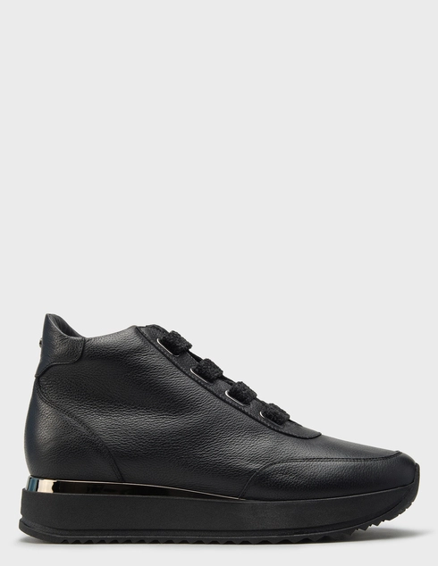 женские черные кожаные Полуботинки Kelton AE0108_black - фото-5
