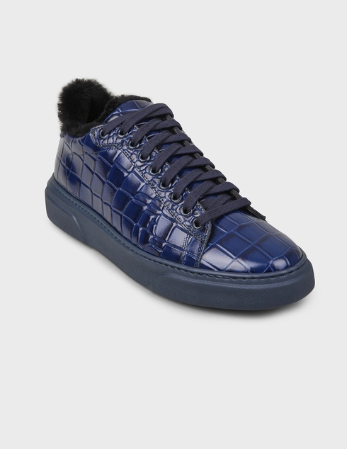 синие Кеды Stokton 685-U-L-cocco-blunotte-blue