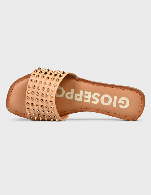 бежевые женские Шлепанцы Gioseppo 58384-nude-beige 2560 грн
