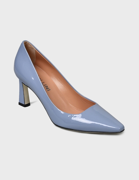 голубые Туфли Pollini 1001_blue