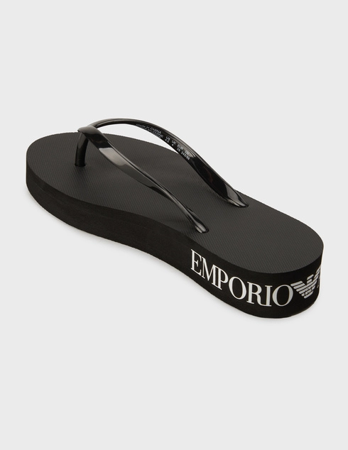 женские черные Пантолеты Emporio Armani AGR-XVQS09-XN118-00002_black - фото-2