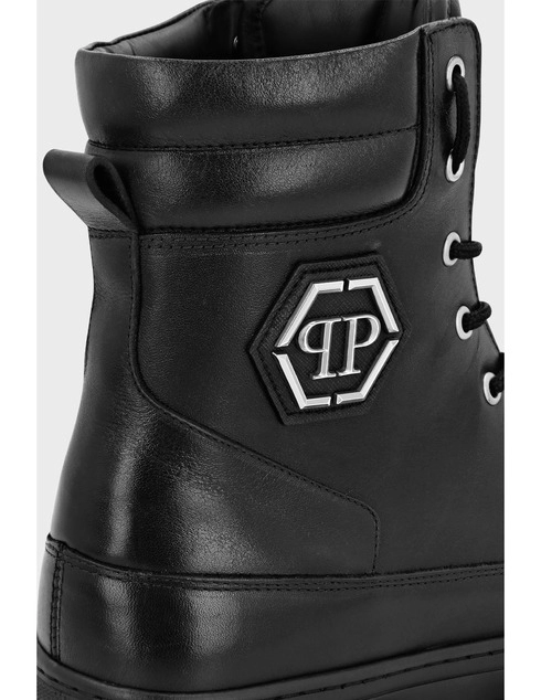 черные мужские Ботинки Philipp Plein PHILIPP_PLEIN_4047 35472 грн