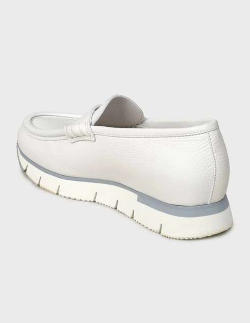 женские белые Лоферы Santoni WBHY60183BG6XMYLI50-white - фото-2