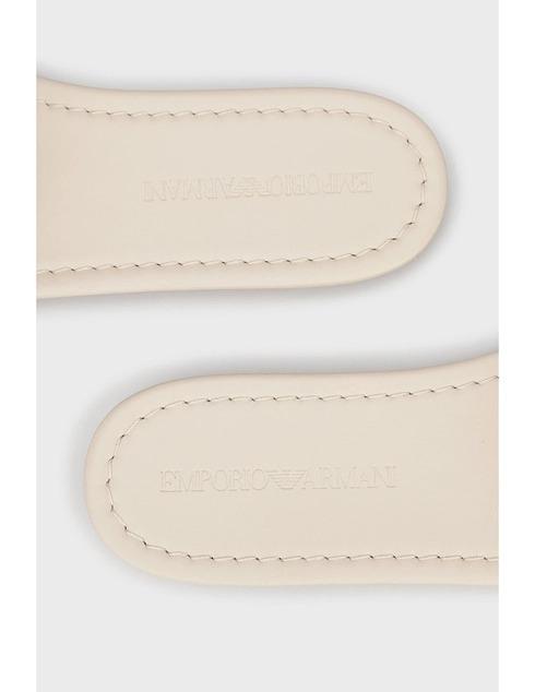бежевые Шлепанцы Emporio Armani EMPORIO_ARMANI_10856 размер - 40; 36; 37; 39