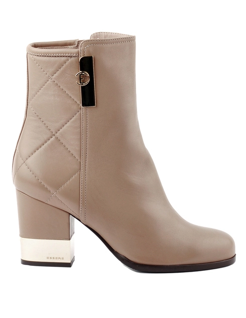 женские бежевые Полусапоги Essere 6783beige - фото-2