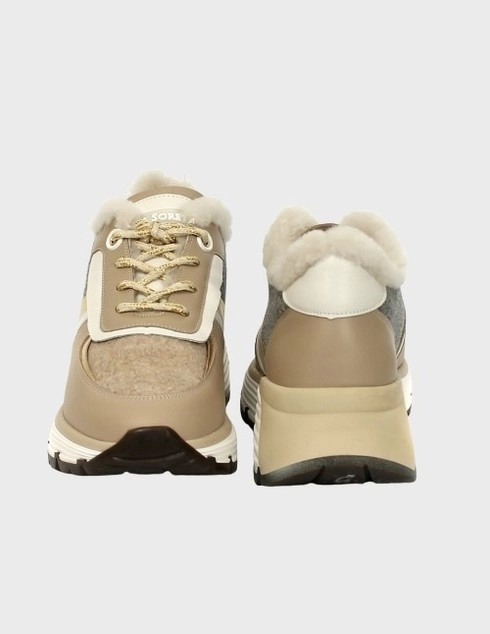 бежевые Кроссовки Helena Soretti Tesoro/2421 размер - 35; 36; 38; 40