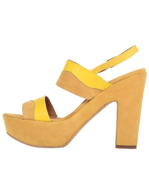 женские желтые Босоножки Esther Collezioni Cris043_yellow - фото-2
