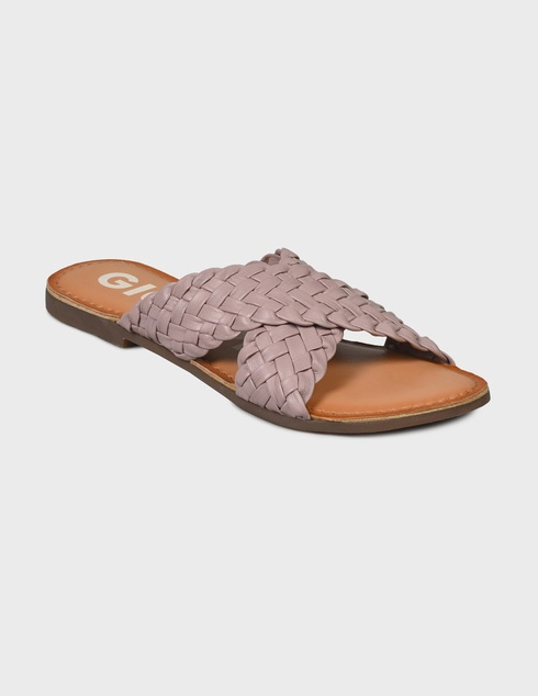 бежевые Шлепанцы Gioseppo 65940-P-malva-beige