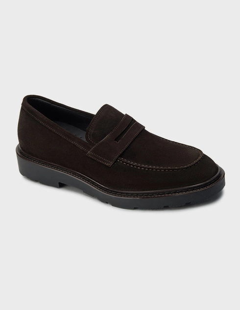 коричневые Лоферы Fratelli Rossetti 47209_brown