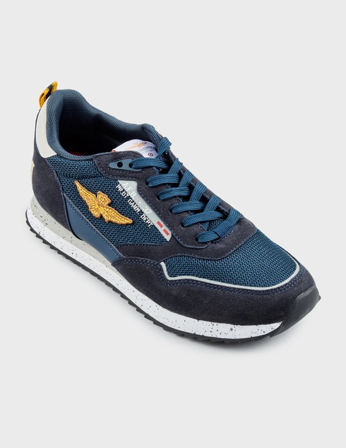 синие Кроссовки Aeronautica Militare 3545_blue