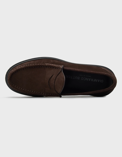 коричневые мужские Лоферы Gianfranco Butteri 11850_brown 17098 грн