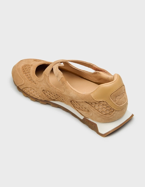 женские коричневые Кроссовки Ash KORE-006 - фото-2