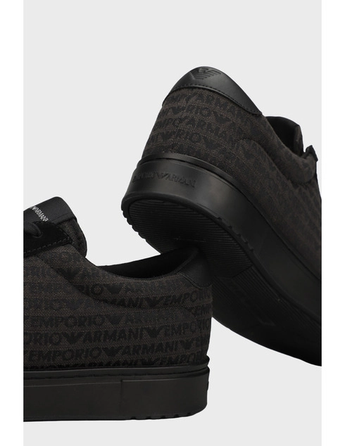черные Кеды Emporio Armani EMPORIO_ARMANI_11352 размер - 40; 44; 41; 45; 43; 42