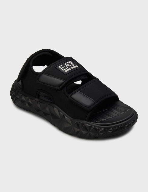 черные Сандалии Ea7 Emporio Armani 004-312_black