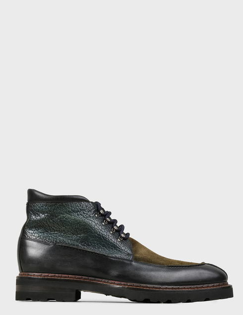 мужские многоцветные кожаные Ботинки Zampiere ZAM02-02-19-multi - фото-5