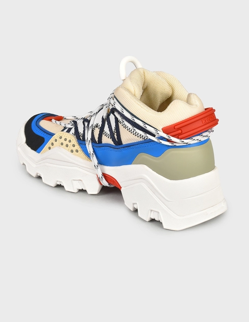 женские многоцветные Кроссовки Kenzo FA62SN302F57-04-CREAM-multi - фото-2