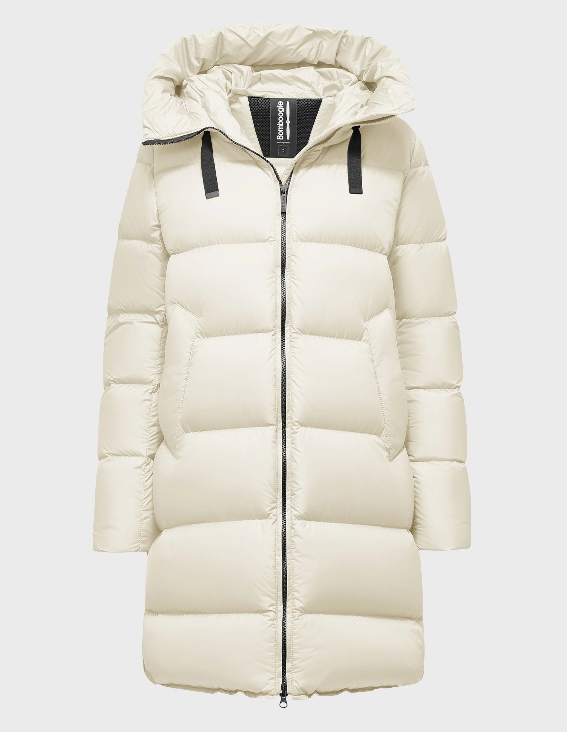 

Пуховик, Бежевый;молочный