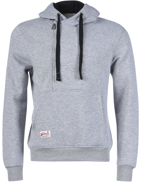 Akito Tanaka 2-VERTICAL-ZIP-SWEAT_gray фото-1