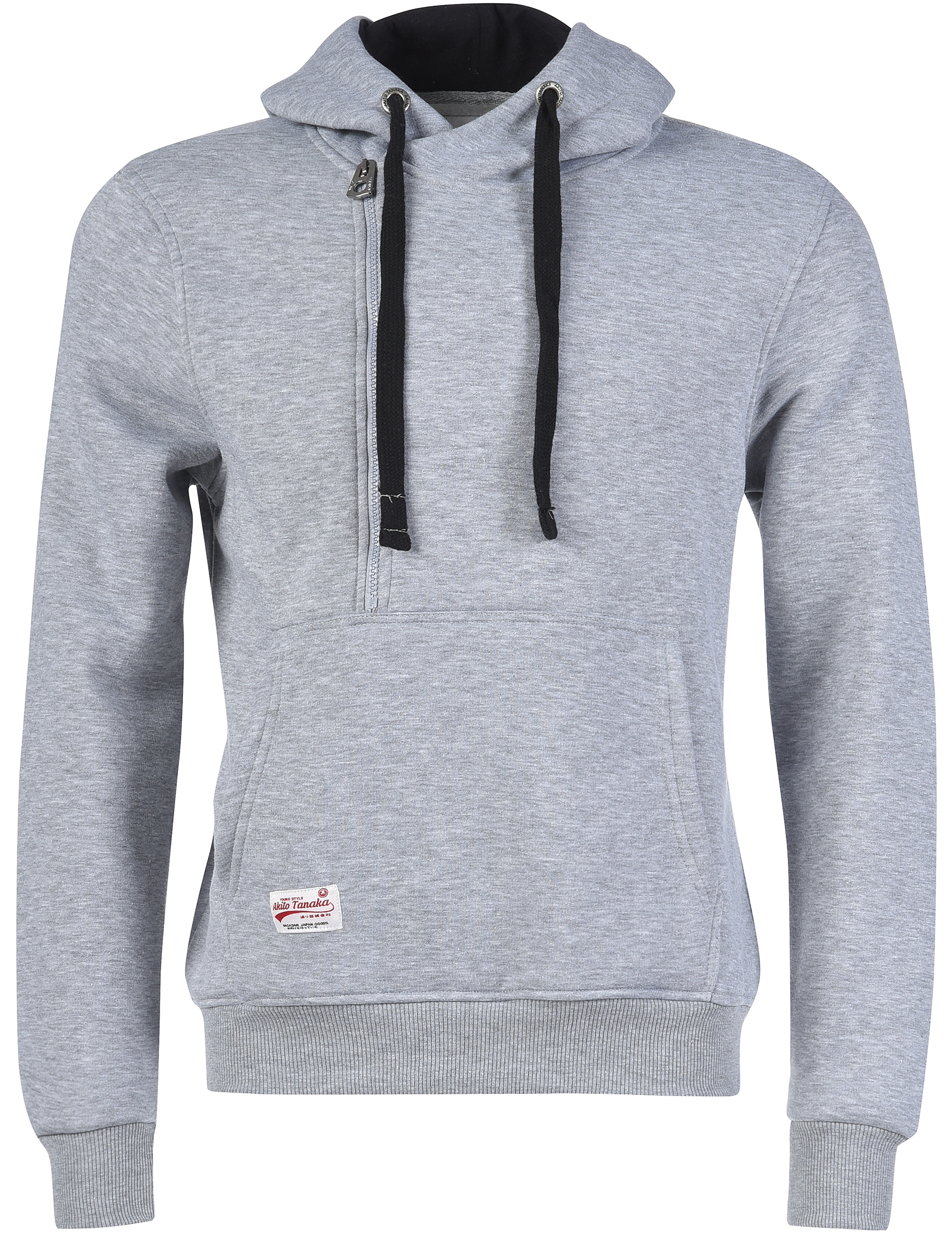 Мужская спортивная кофта AKITO TANAKA 2-VERTICAL-ZIP-SWEAT_gray