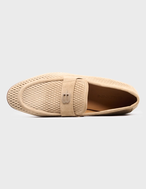 бежевые мужские Лоферы Baldinini 2100_beige 27945 грн