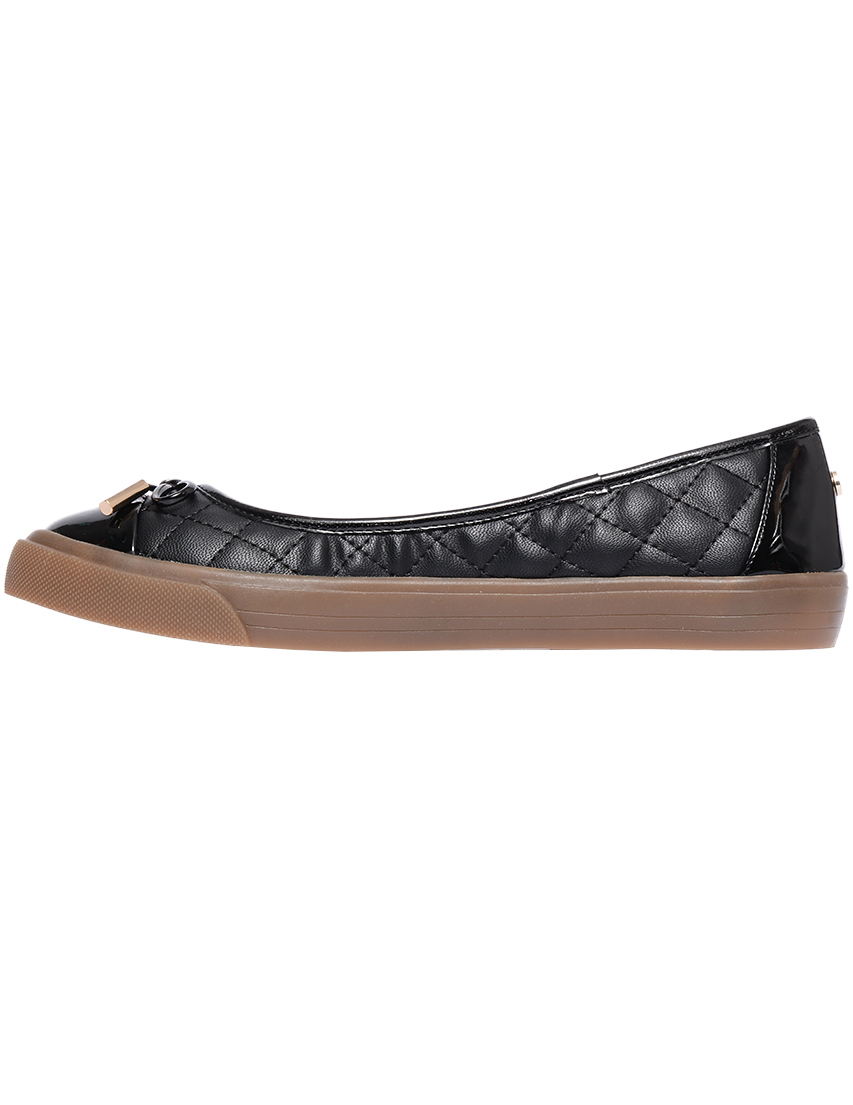 женские черные Балетки Armani Jeans 925112_black - фото-2