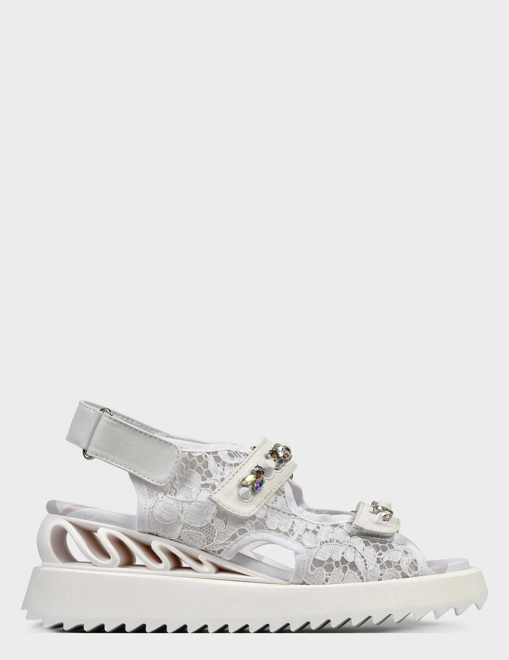 

Босоножки, Белый