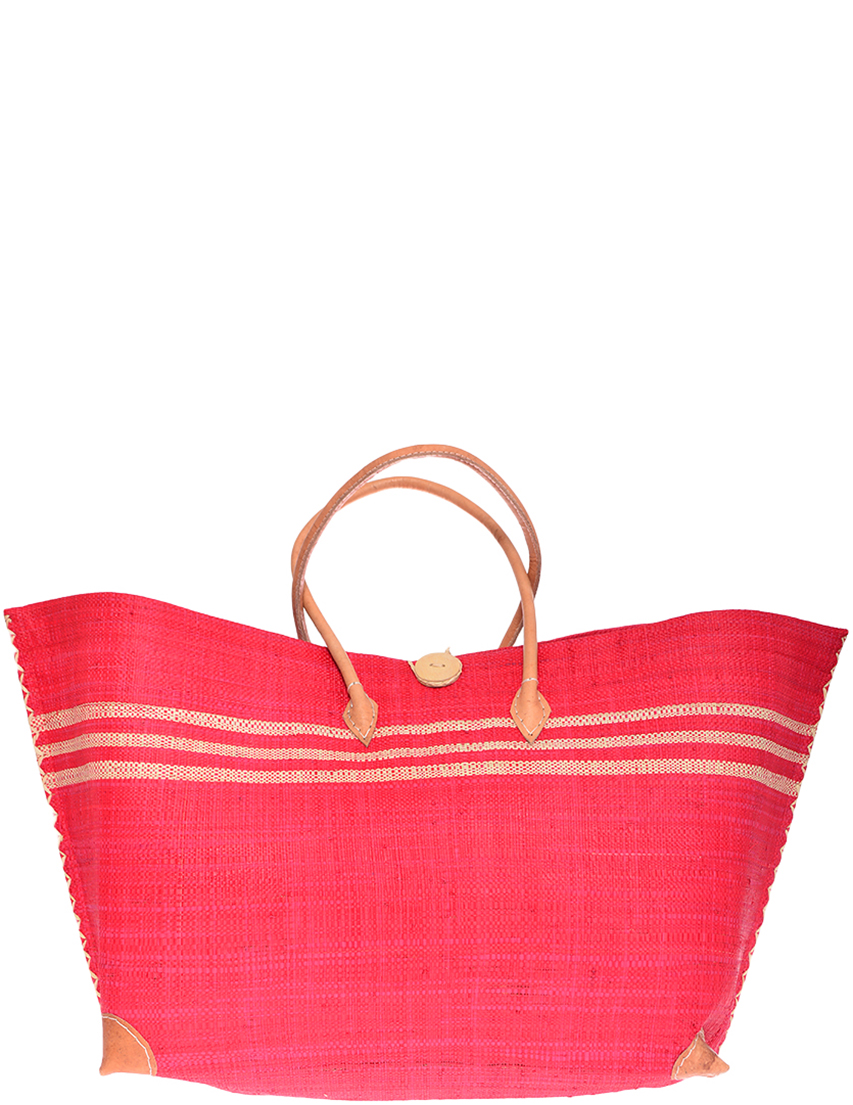 Женская пляжная сумка LE COMPTOIR DE LA PLAGE Ambositra-Rouge-001