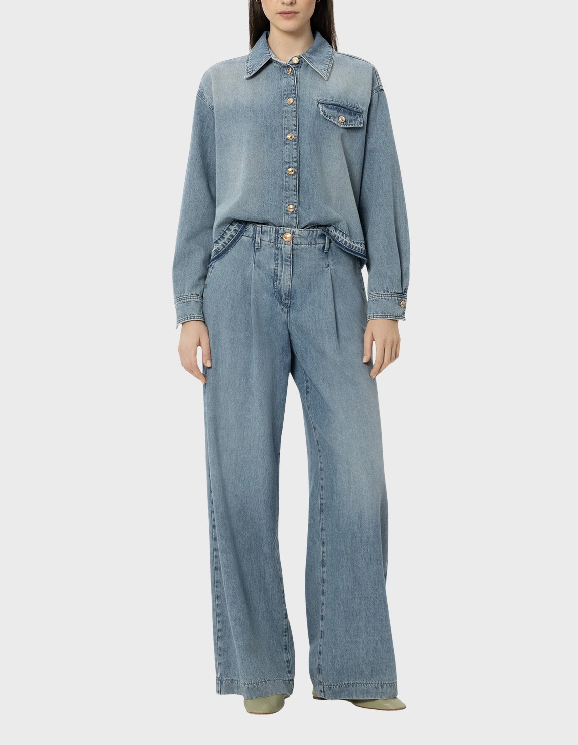 

Рубашка, Голубой