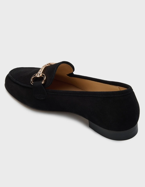 женские черные Лоферы Luca Grossi 510_black - фото-2