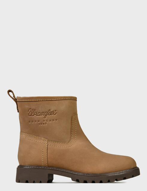 женские коричневые нубуковые Ботинки Wrangler WL172502F_brown2 - фото-5