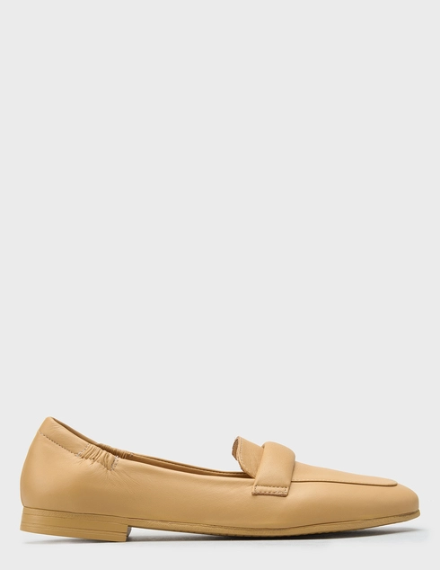 женские бежевые кожаные Лоферы Roberto Serpentini 4640_beige - фото-5