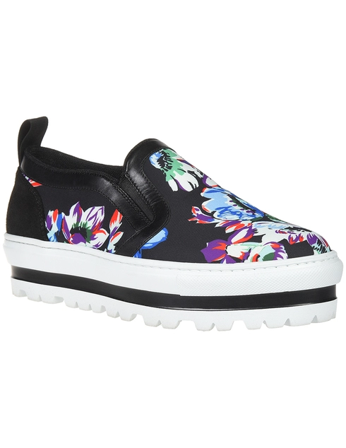 черные Слипоны MSGM AGR-2241-08-007_black