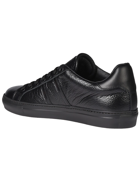 мужские черные Кеды Roberto Cavalli 5247_black - фото-2