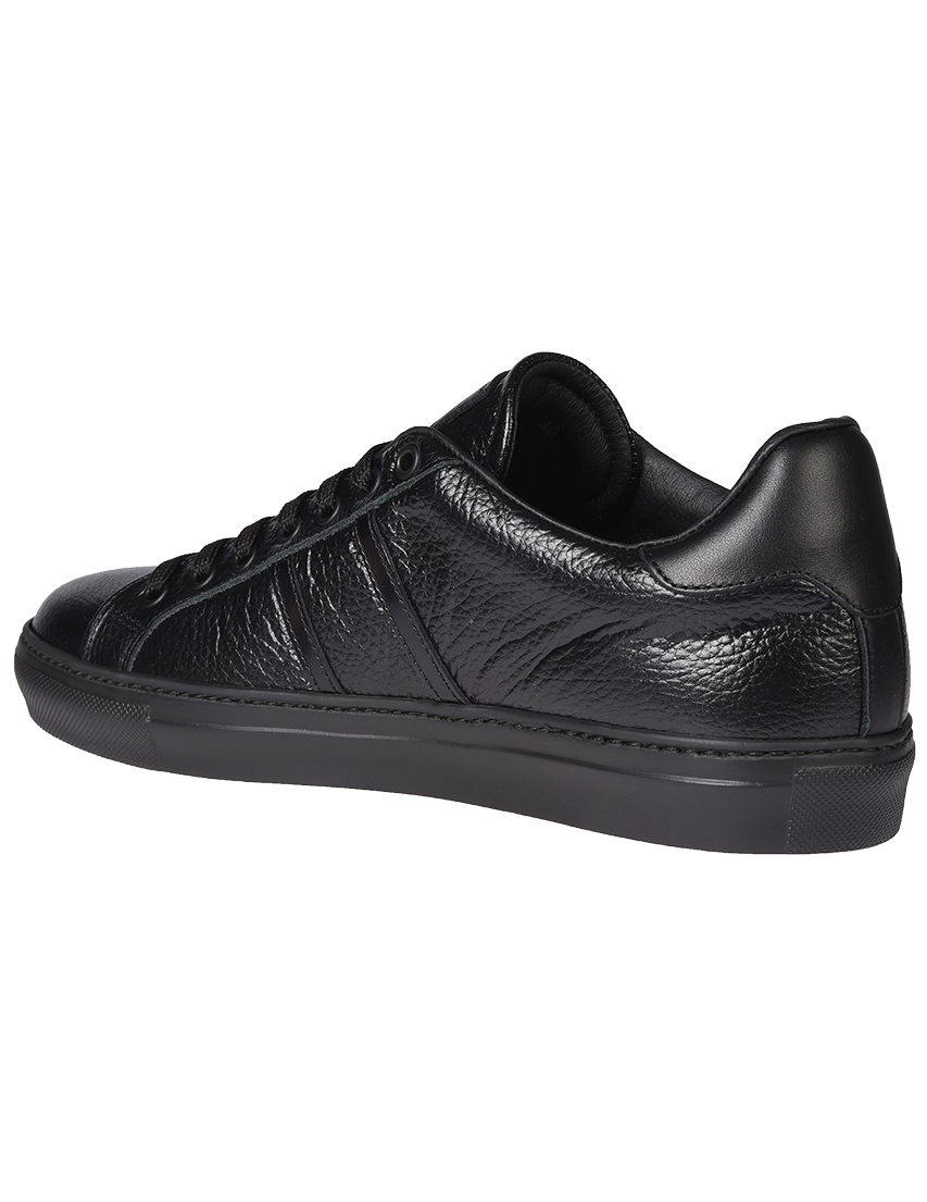мужские черные Кеды Roberto Cavalli 5247_black - фото-2